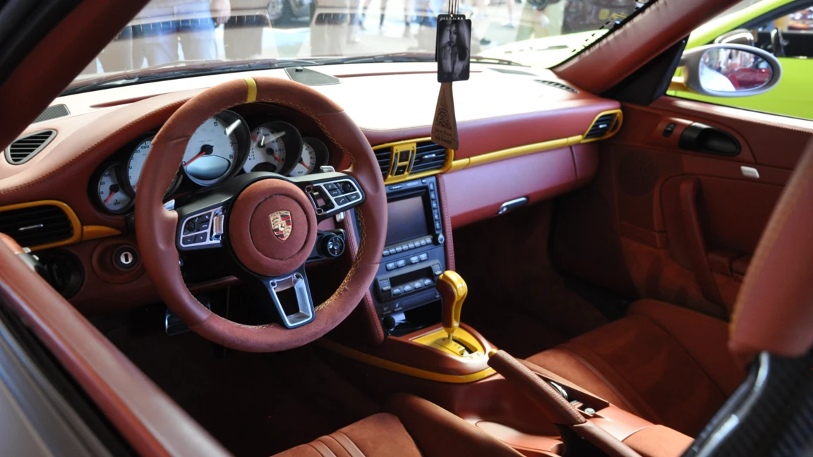 Porsche-Innenraum