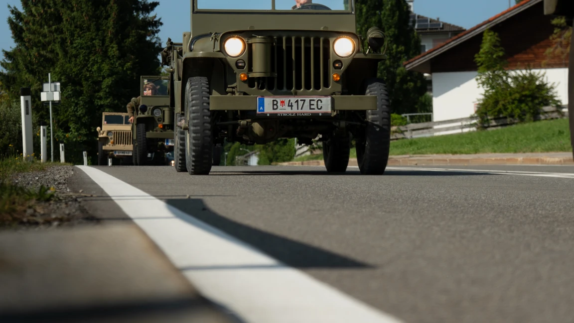 Jeep-Kolonne Jeep-Kolonne
