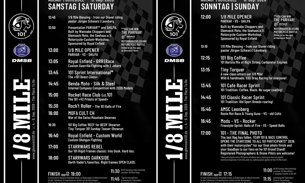Glemseck101-2026-Timetable-Saturday-Sunday