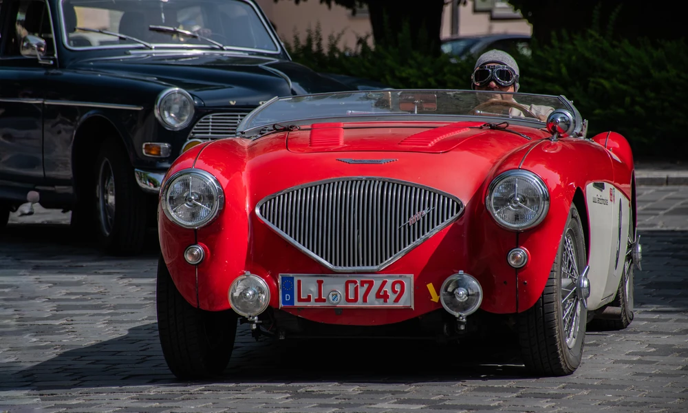 austin-healey-einfahrt austin-healey-einfahrt