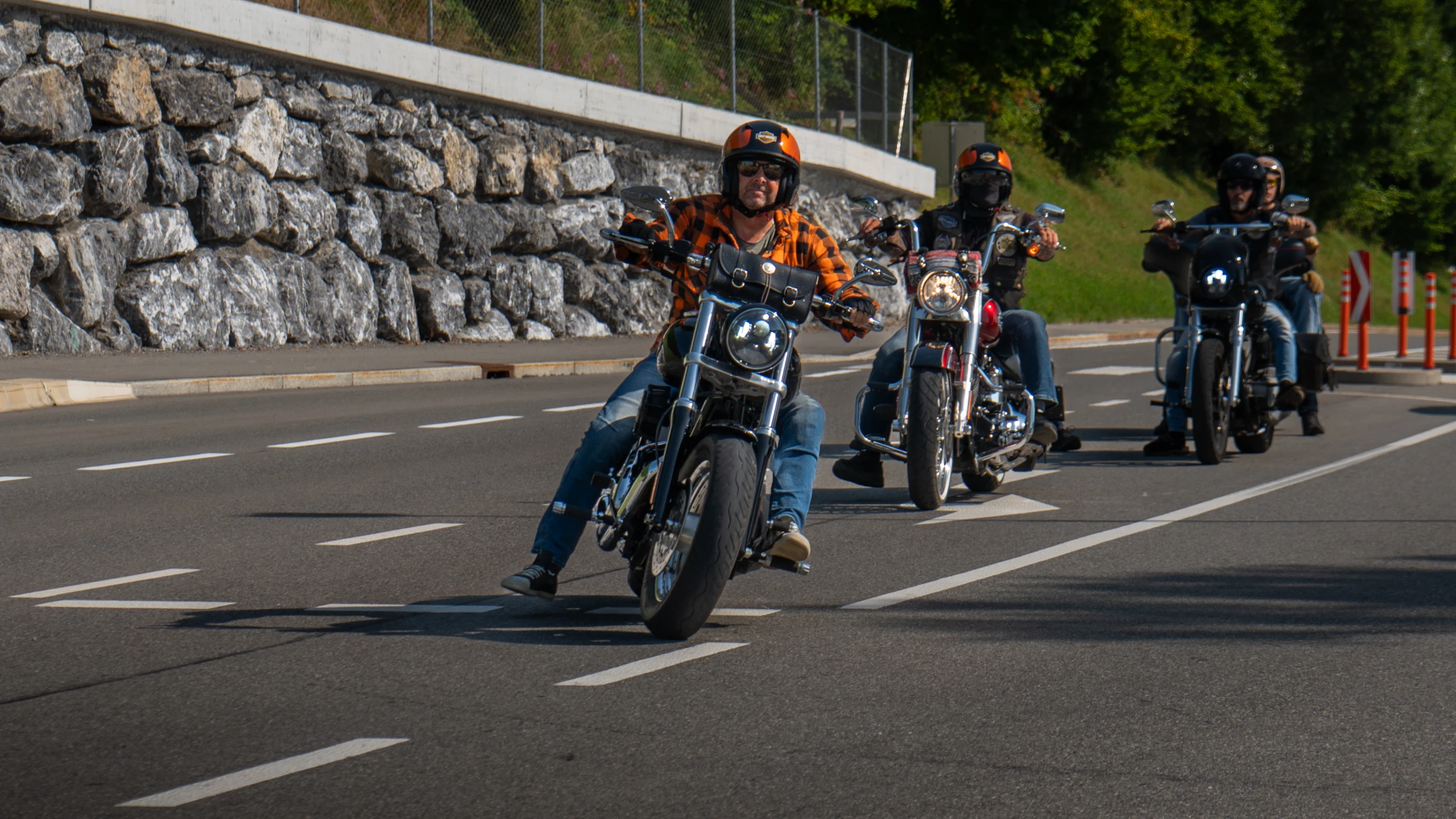 Harley-Einfahrt