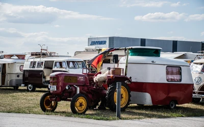 Traktorcamping