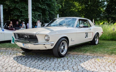 Ford Mustang von 1968 auf der Lindau Klassik Rallye