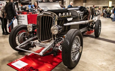 Historisches Fahrzeug auf der 19. Oldtimer Messe St. Gallen