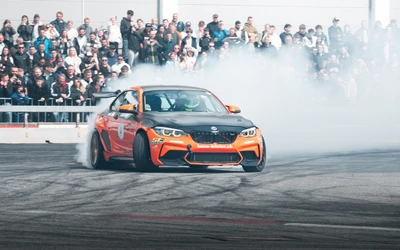 BMW M2 bei Drifting-Show auf der Tuning World Bodensee 2026
