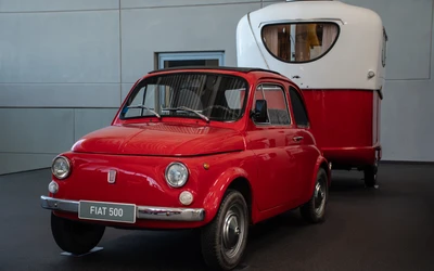 Fiat500-Gespann