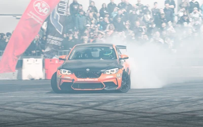BMW M3 bei Driftvorf&uuml;hrung auf der Tuning World Bodensee 2026
