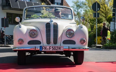 BMW 502 Cabriolet auf dem Oldtimertreffen Wasserburg 2026