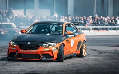 BMW M2 bei Driftsession auf der Tuning World Bodensee 2026
