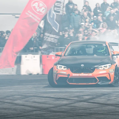 BMW M3 bei Driftvorf&uuml;hrung auf der Tuning World Bodensee 2026