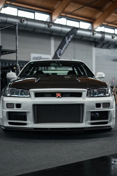 Nissan GT-R R34 auf der Tuning World Bodensee 2026 in Friedrichshafen