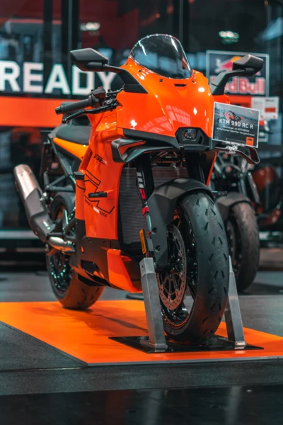 KTM 990 RC R auf der Motorradwelt 2026 in Friedrichshafen