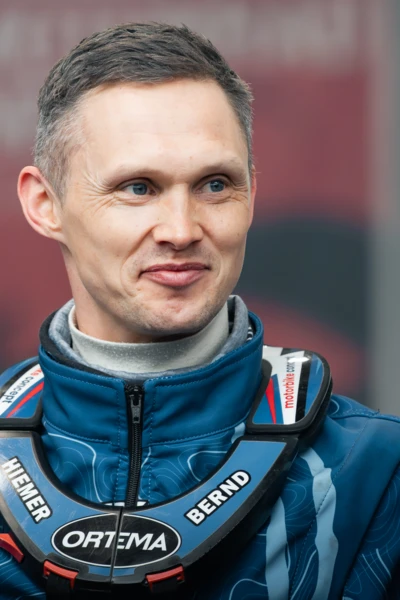 Bernd Hiemer auf der Motorradwelt 2026 Messe in Friedrichshafen