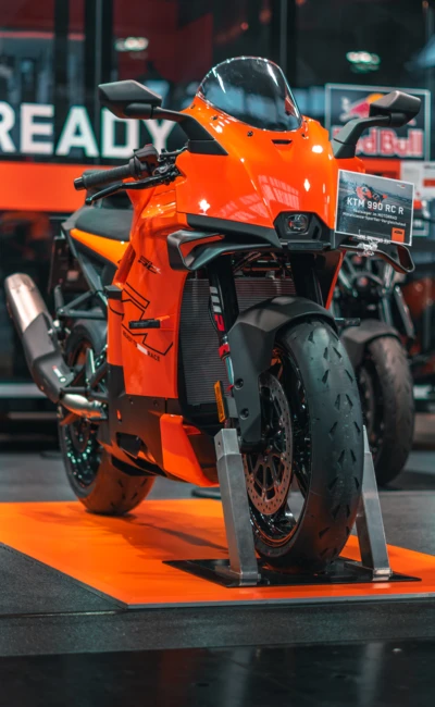 KTM 990 RC R auf der Motorradwelt 2026 in Friedrichshafen