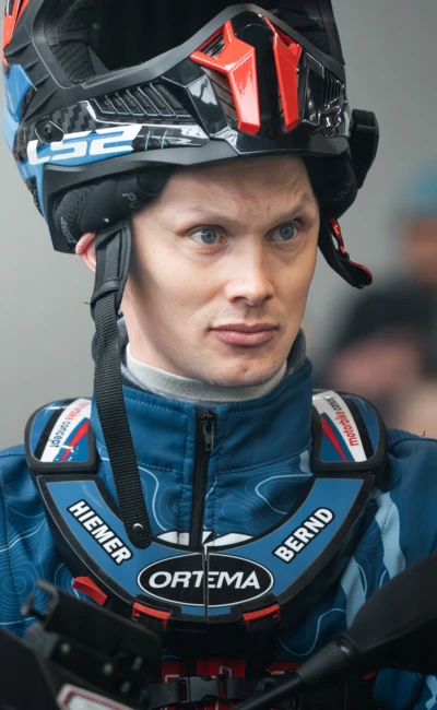 Bernd Hiemer auf der Motorradwelt Messe 2026 in Friedrichshafen