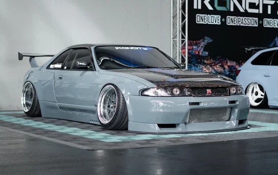 Nissan Skyline R32 in modifiziertem Zustand auf der Tuning World Bodensee 2026