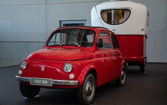 Fiat500-Gespann