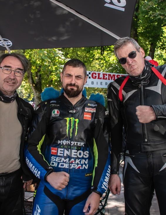 Glemseck101-Biker-Gruppe
