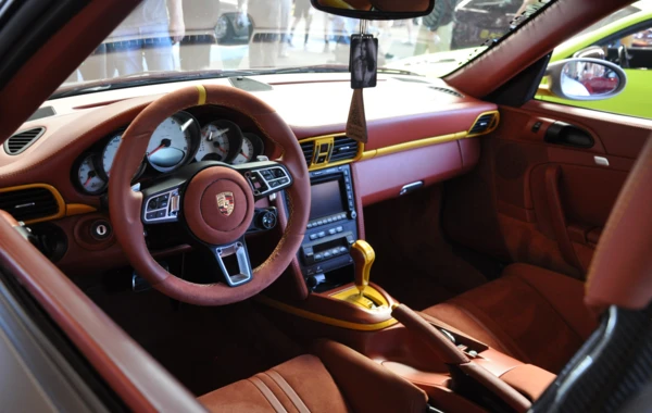 Porsche-Innenraum