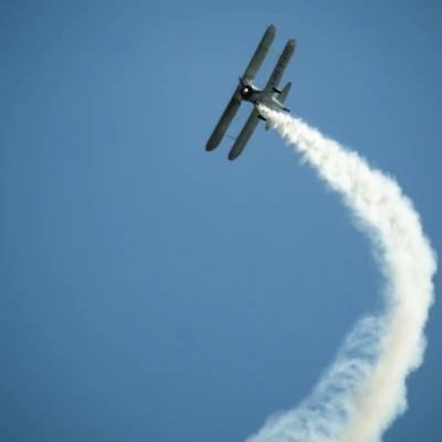 Flugzeug Grau