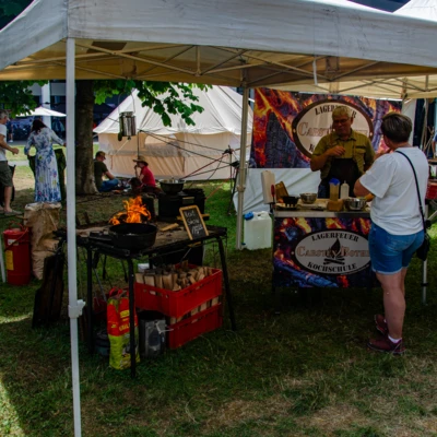 Kochen-auf-Feuer