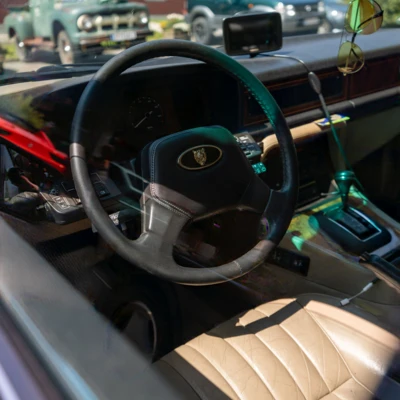 Oldtimer-Innenraum